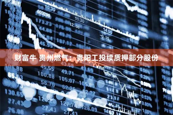 财富牛 贵州燃气：贵阳工投续质押部分股份